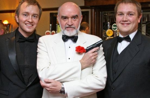 Sean Connery lookalike'